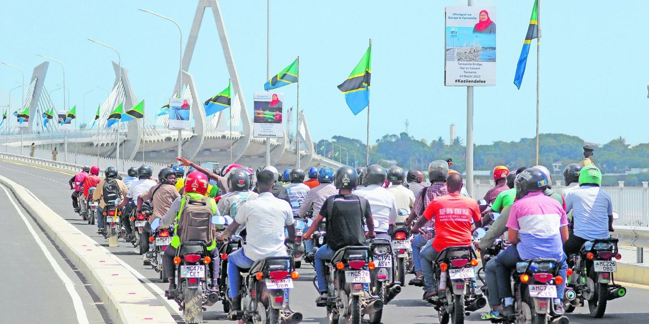 Tanzania boda boda riders